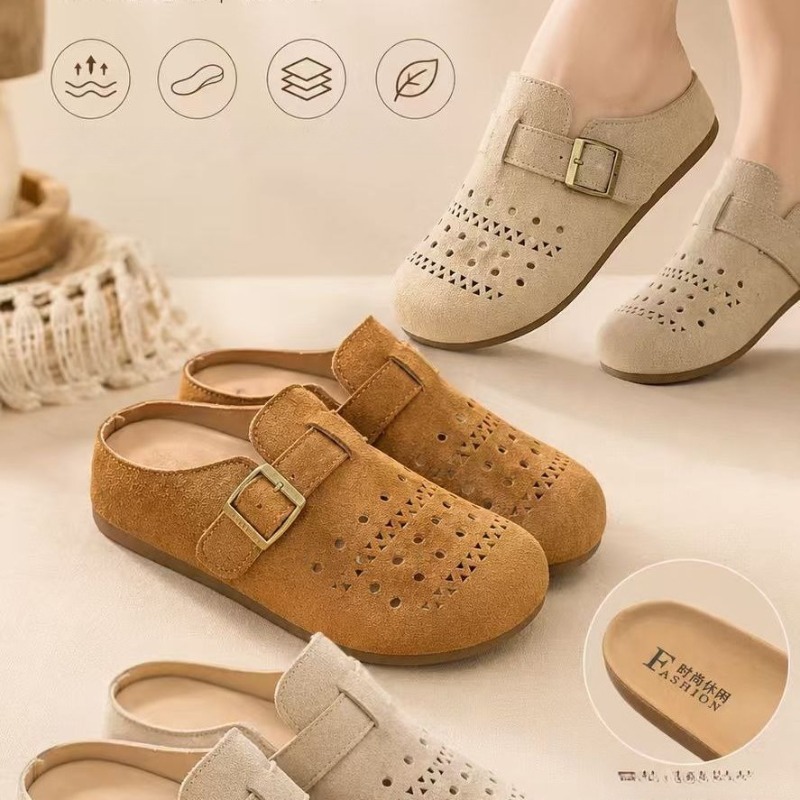 Men'S Shoes Slip On - Sandálias Femininas de Verão com Sola