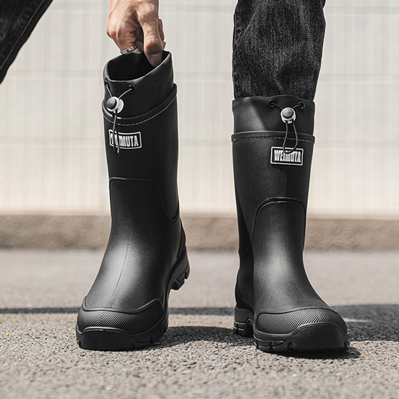 Men'S Shoes Water Resistant - Botas de Chuva Duráveis Femininas de