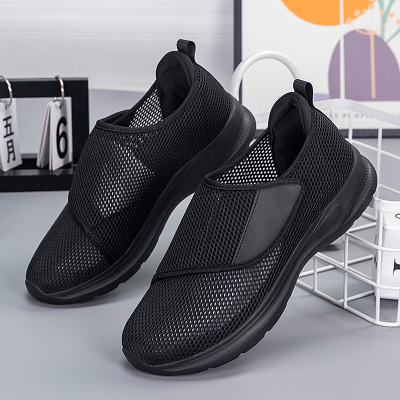 Men Shoes Velcro - YUYIN Sapatos esportivos masculinos de verão,