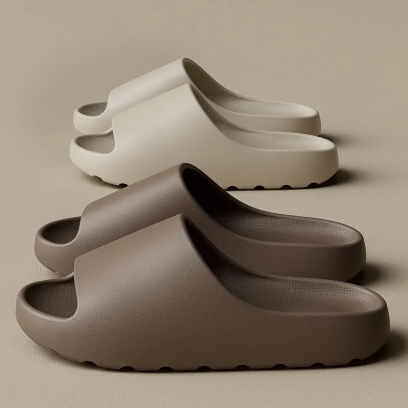 Men'S Shoes Slip On - Chinelos de Coco com Sola Grossa,