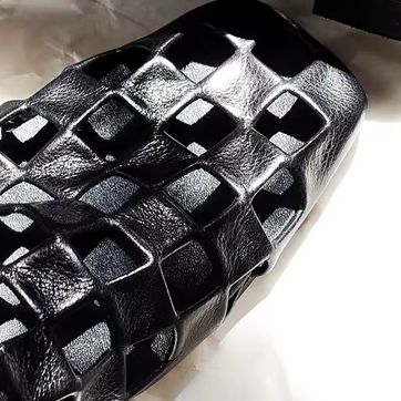 Men'S Shoes Slip On - Sandálias Rasteiras Femininas Pretas com Tiras