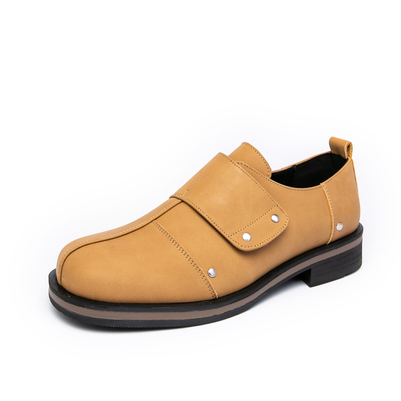 Men Shoes Velcro - Sapatos masculinos de couro com design