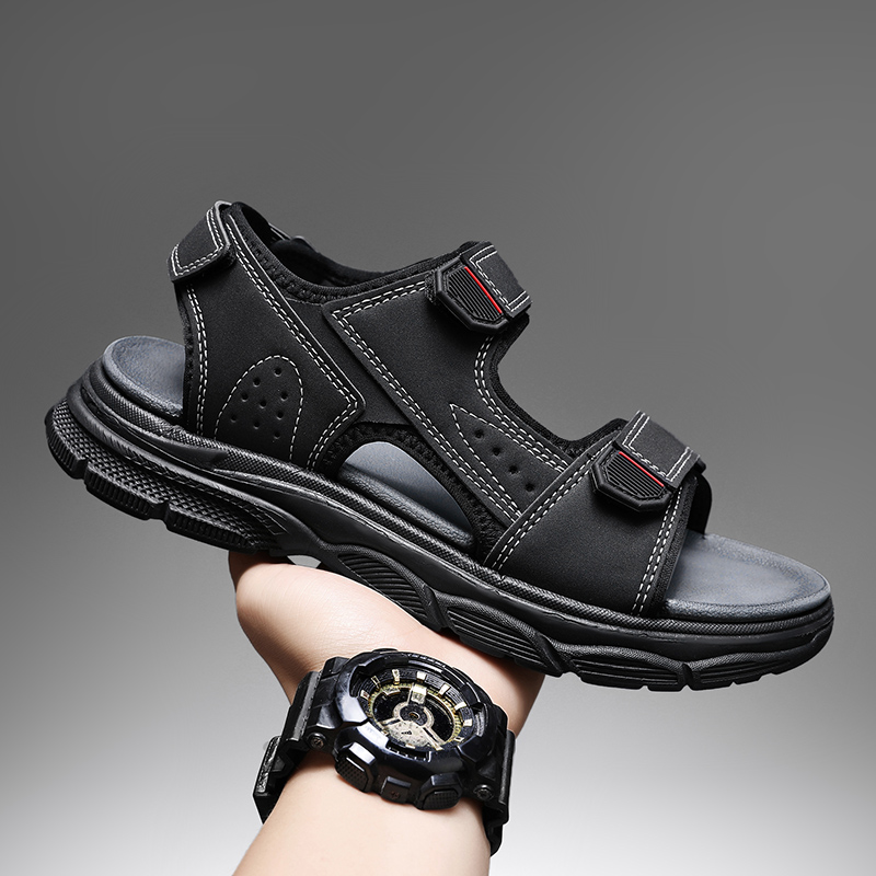 Men Shoes Velcro - Sandálias Masculinas para Atividades ao Ar