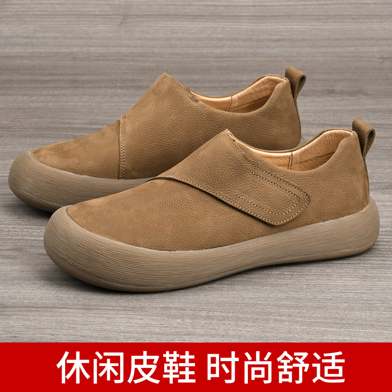 Men Shoes Velcro - Mocassins Casuais Masculinos 2026 Novos com