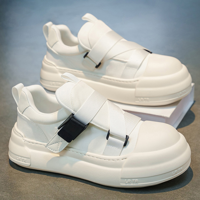 Men Shoes Velcro - Tênis Casuais Masculinos Respiráveis Versáteis com