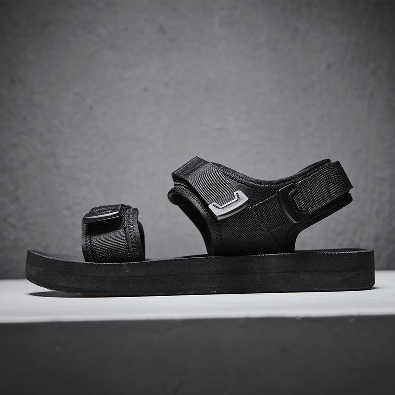 Sandálias planas ajustáveis pa - Men Shoes Velcro avaliação e preço