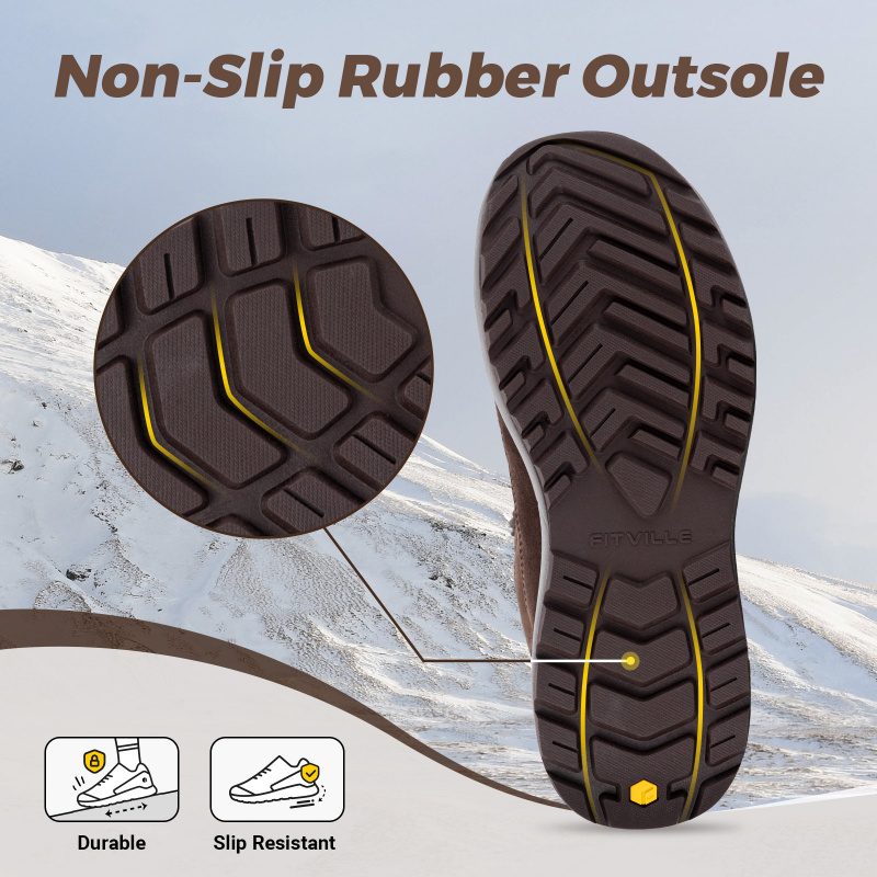 Botas de Inverno Masculinas Fi - Men'S Shoes Water Resistant avaliação e preço