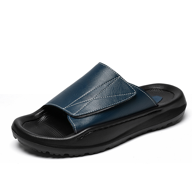 Sandálias de Couro Easy-top pa - Men Shoes Velcro avaliação e preço