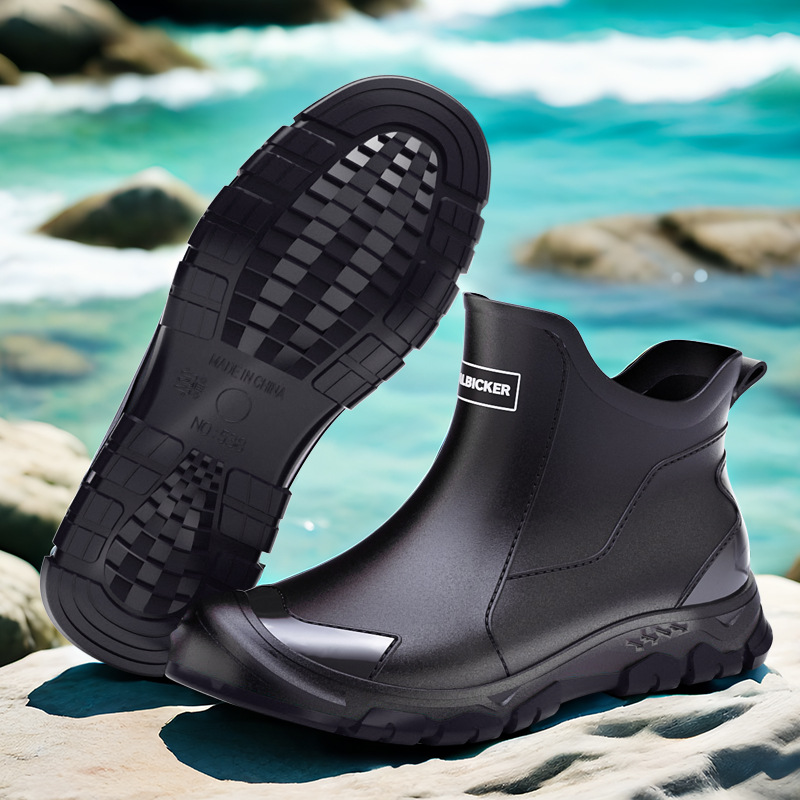 Botas de Chuva Curtas Masculin - Men'S Shoes Water Resistant avaliação e preço
