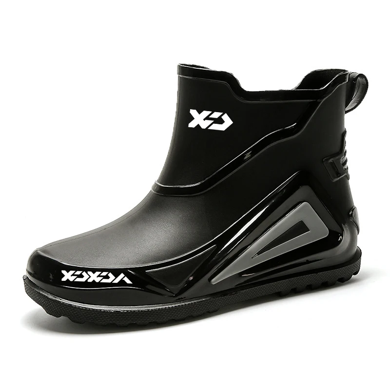 Novas Botas de Chuva Masculina - Men'S Shoes Water Resistant avaliação e preço