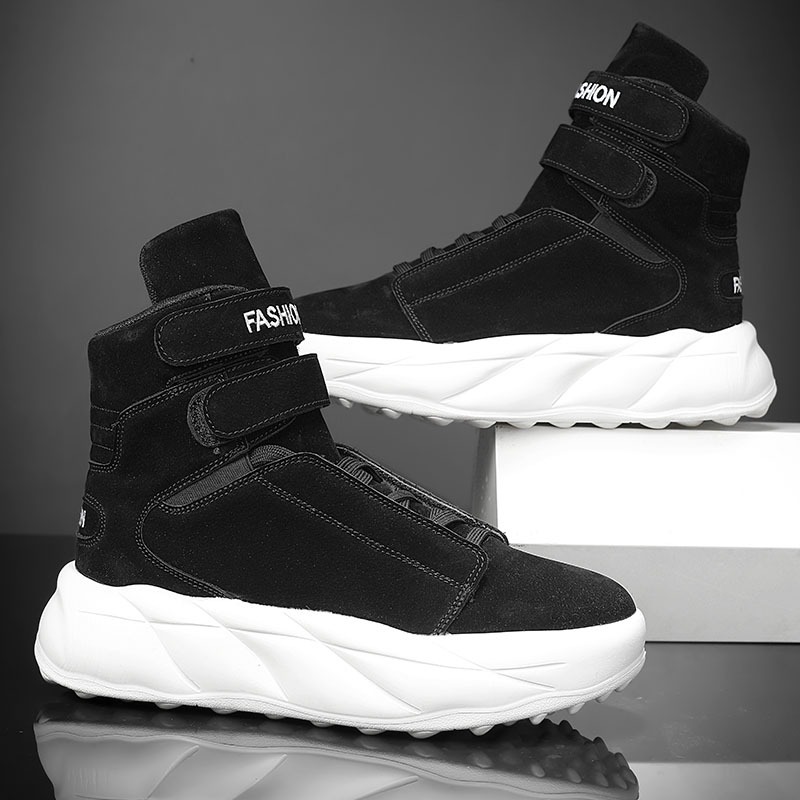 Tênis Masculino Roxo de Cano A - Men Shoes Velcro avaliação e preço