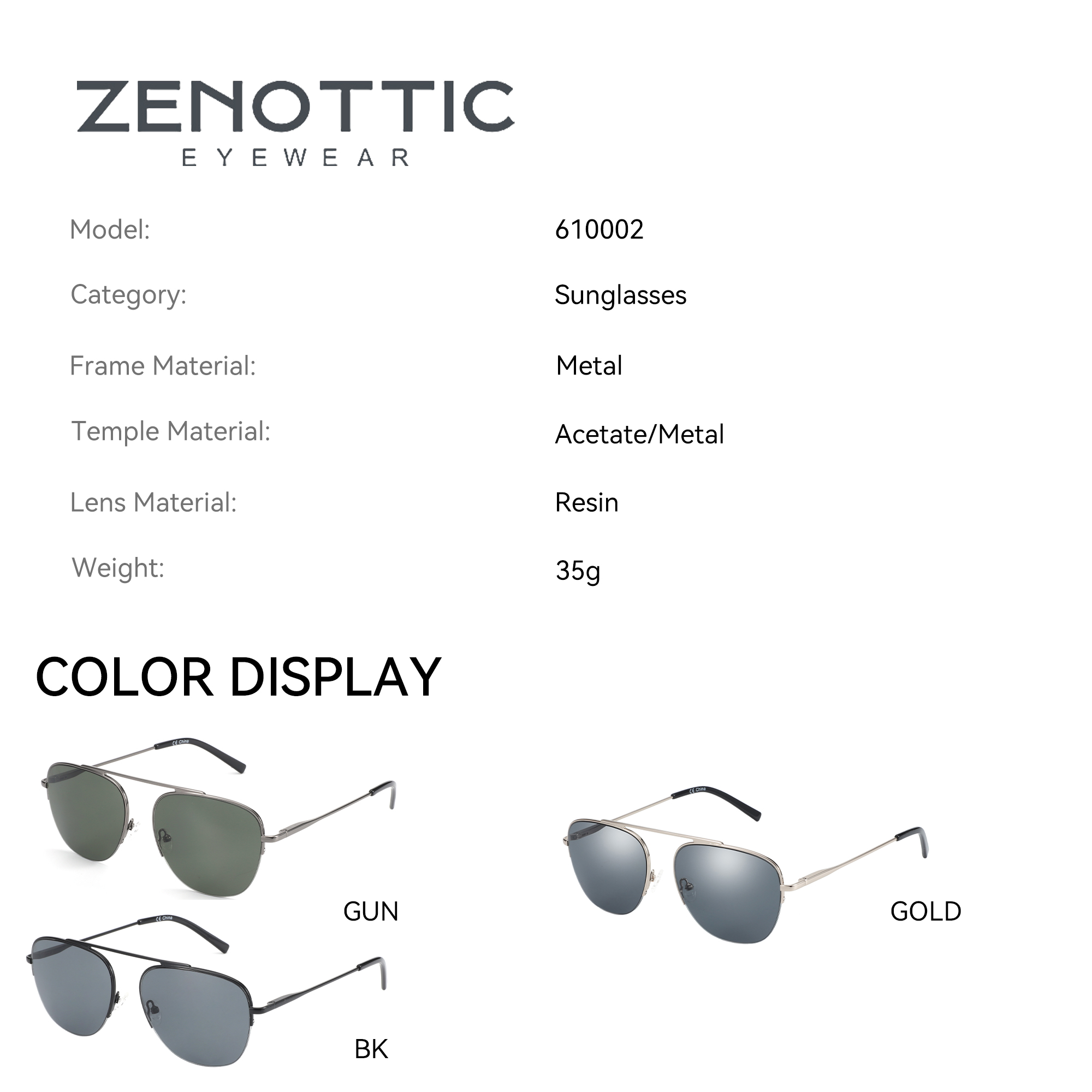 Zenottic moda piloto uv400 pro - Men Shoes Zegna avaliação e preço