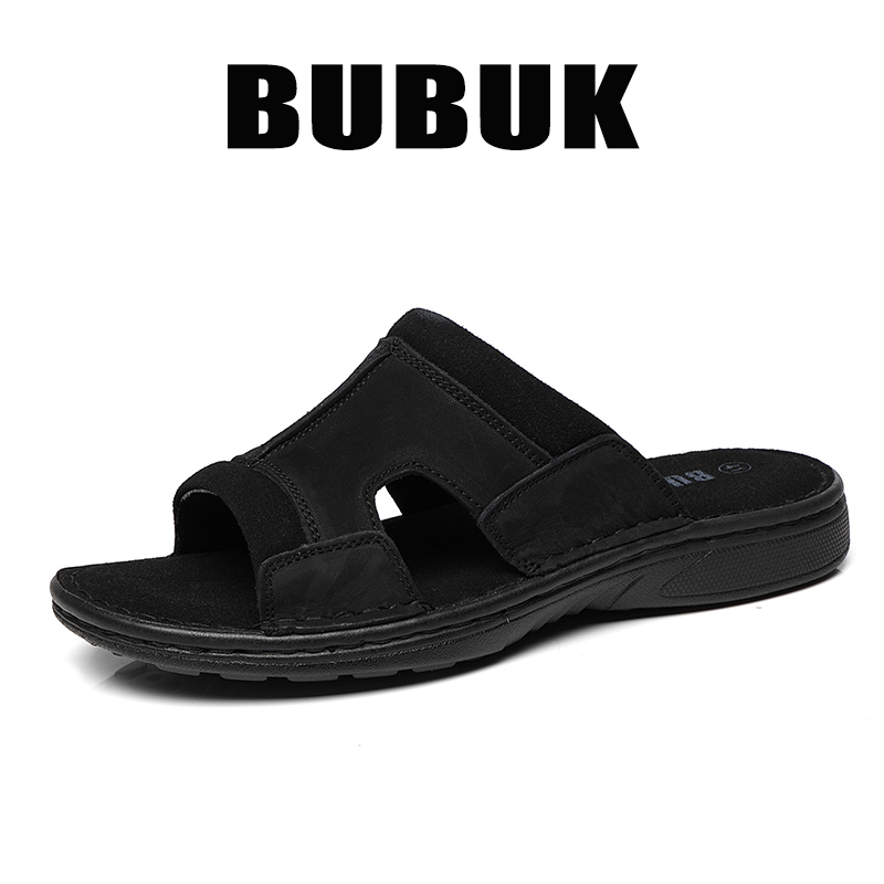 Chinelos de Couro Masculinos B - Men Shoes Velcro avaliação e preço
