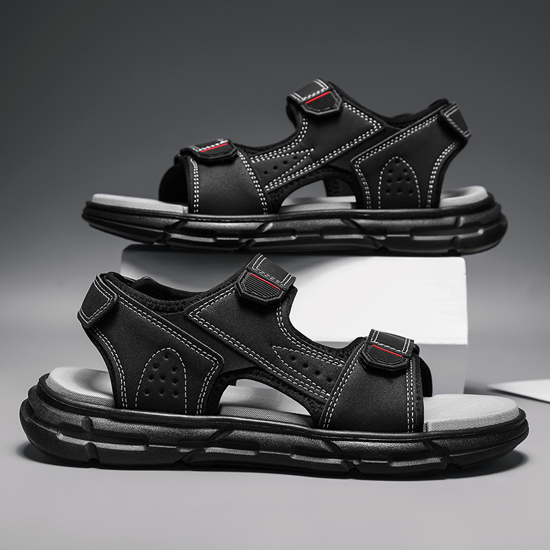 Sandálias masculinas de verão  - Men Shoes Velcro avaliação e preço