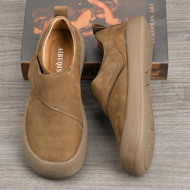 Mocassins Casuais Masculinos 2 - Men Shoes Velcro avaliação e preço